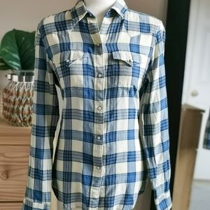 Chaps Tops - Chaps Plaid Button Down Women's Shirt NWOT Medium Chaps Tops - Chaps Plaid Button Down Women's Shirt NWOT Medium